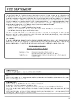 Preview for 5 page of Panasonic TH-70LF50U Operating Instructions Manual