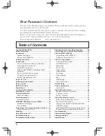 Preview for 2 page of Panasonic TH-70LF50W Operating Instructions Manual