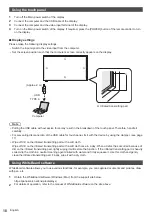 Предварительный просмотр 18 страницы Panasonic TH-75BQE1W Operating Instructions - Basic Manual