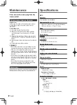 Preview for 22 page of Panasonic TH-75GX880A Operating Instructions Manual