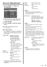 Preview for 45 page of Panasonic TH-75SQ1HW Operating Instructions Manual