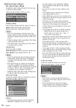 Preview for 70 page of Panasonic TH-75SQ1HW Operating Instructions Manual