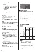 Preview for 76 page of Panasonic TH-75SQ1HW Operating Instructions Manual