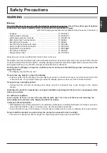 Preview for 3 page of Panasonic TH-80LFB70E Operating Instructions Manual