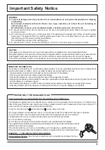 Preview for 5 page of Panasonic TH-80LFB70U Operating Instructions Manual