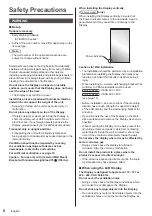 Предварительный просмотр 8 страницы Panasonic TH-84EF1U Operating Instructions Manual