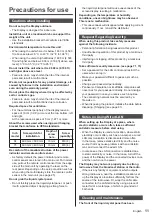 Предварительный просмотр 11 страницы Panasonic TH-84EF1U Operating Instructions Manual