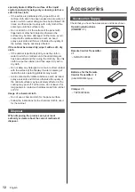 Предварительный просмотр 12 страницы Panasonic TH-84EF1U Operating Instructions Manual