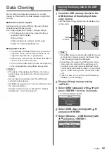 Предварительный просмотр 85 страницы Panasonic TH-84EF1U Operating Instructions Manual