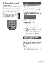 Предварительный просмотр 87 страницы Panasonic TH-84EF1U Operating Instructions Manual