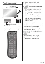 Предварительный просмотр 25 страницы Panasonic TH-84LQ70U Operating Instructions Manual