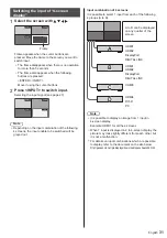 Предварительный просмотр 31 страницы Panasonic TH-84LQ70U Operating Instructions Manual