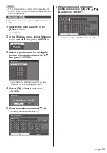 Предварительный просмотр 39 страницы Panasonic TH-84LQ70U Operating Instructions Manual