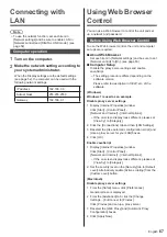 Предварительный просмотр 67 страницы Panasonic TH-84LQ70U Operating Instructions Manual