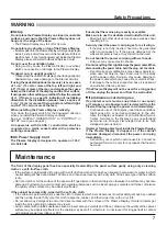 Preview for 7 page of Panasonic TH-85PB1U Operating Instructions Manual