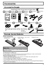 Предварительный просмотр 7 страницы Panasonic TH-85PF12E Operating Instructions Manual