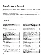 Preview for 4 page of Panasonic TH-85PF12U Manual De Instrucciones