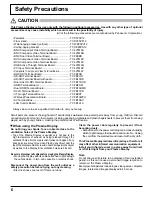 Preview for 6 page of Panasonic TH-85PF12U Operating Instructions Manual