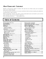 Preview for 4 page of Panasonic TH-85PF12W Operating Instructions Manual