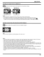 Preview for 21 page of Panasonic TH-85PF12W Operating Instructions Manual