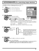 Preview for 37 page of Panasonic TH-85PF12W Operating Instructions Manual