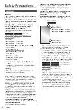 Предварительный просмотр 6 страницы Panasonic TH-86EQ1W Operating Instructions Manual