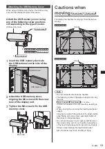 Предварительный просмотр 13 страницы Panasonic TH-86EQ1W Operating Instructions Manual