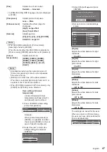 Предварительный просмотр 47 страницы Panasonic TH-86SQ1HW Operating Instructions Manual