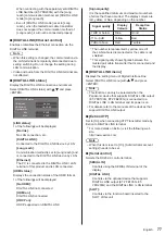 Предварительный просмотр 77 страницы Panasonic TH-86SQ1HW Operating Instructions Manual