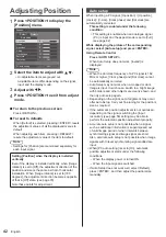 Preview for 42 page of Panasonic TH-86SQ1W Operating Instructions Manual