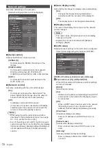 Preview for 72 page of Panasonic TH-86SQ1W Operating Instructions Manual