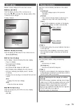 Preview for 79 page of Panasonic TH-86SQ1W Operating Instructions Manual