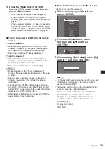 Предварительный просмотр 29 страницы Panasonic TH-86SQ2HW Operating Instructions Manual