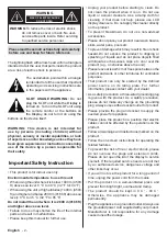 Предварительный просмотр 3 страницы Panasonic TH-86SQE1W Operating Instructions (Functional Manual)