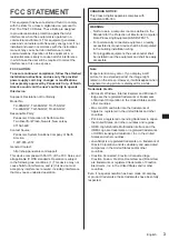 Preview for 3 page of Panasonic TH-98SQ1W Operating Instructions - Basic Manual