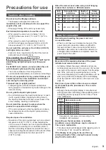 Preview for 9 page of Panasonic TH-98SQ1W Operating Instructions - Basic Manual