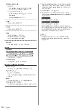 Preview for 28 page of Panasonic TH-98SQ1W Operating Instructions - Basic Manual