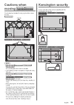 Предварительный просмотр 19 страницы Panasonic TH-98SQ2HW Operating Instructions Manual