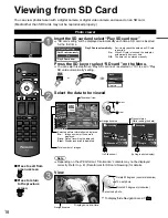 Предварительный просмотр 18 страницы Panasonic TH-C42HD18 Quick Start Manual