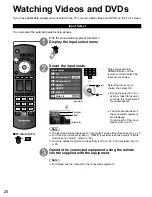 Предварительный просмотр 20 страницы Panasonic TH-C42HD18 Quick Start Manual