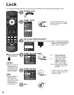 Предварительный просмотр 30 страницы Panasonic TH-C42HD18 Quick Start Manual