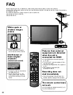 Предварительный просмотр 44 страницы Panasonic TH-C42HD18 Quick Start Manual