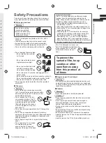 Preview for 3 page of Panasonic TH-L24XM6A Operating Instructions Manual