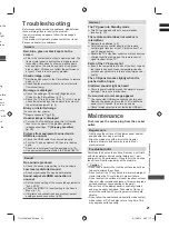 Preview for 21 page of Panasonic TH-L24XM6Z Operating Instructions Manual