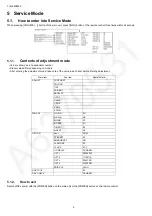 Preview for 8 page of Panasonic TH-L24XM6Z Service Manual