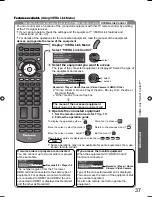 Preview for 37 page of Panasonic TH-L32A10K Viera Operating Instructions Manual