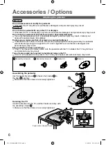 Предварительный просмотр 6 страницы Panasonic TH-L32A20KTH-L32A20M Operating Instructions Manual