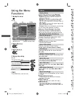 Preview for 12 page of Panasonic TH-L32B6H Operating Instructions Manual