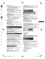 Preview for 15 page of Panasonic TH-L32B6H Operating Instructions Manual