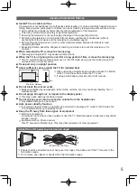 Preview for 5 page of Panasonic TH-L32D20A Operating Instructions Manual